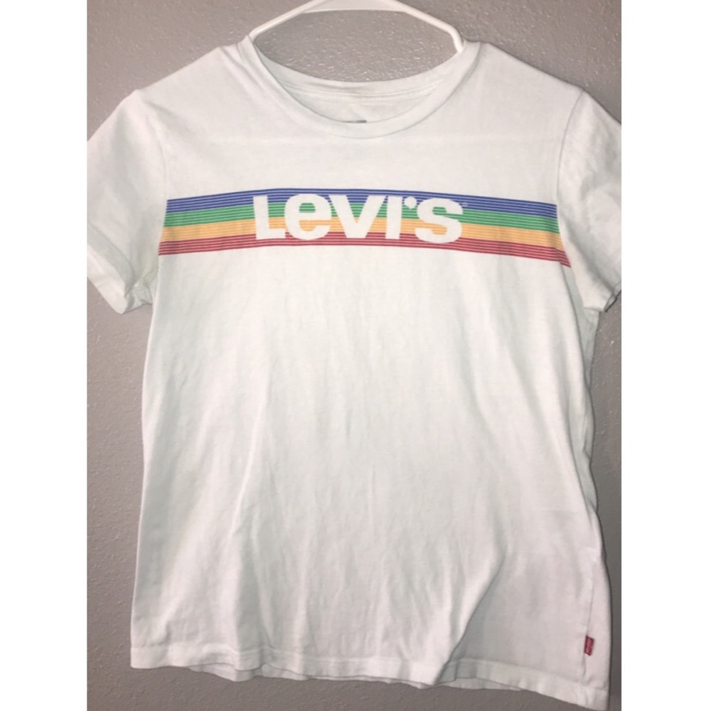 rainbow levi’s top